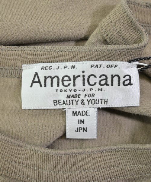 Americana（アメリカーナ）ワンピース ベージュ サイズ:F レディース/2200626523046