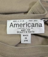 Americana（アメリカーナ）ワンピース ベージュ サイズ:F レディース/2200626523046