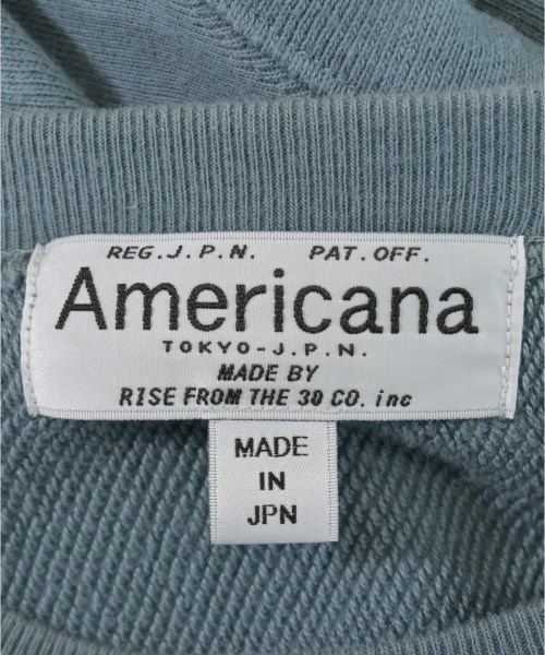 Americana（アメリカーナ）スウェット 青 サイズ:F レディース/2200628412010