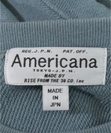 Americana（アメリカーナ）スウェット 青 サイズ:F レディース/2200628412010