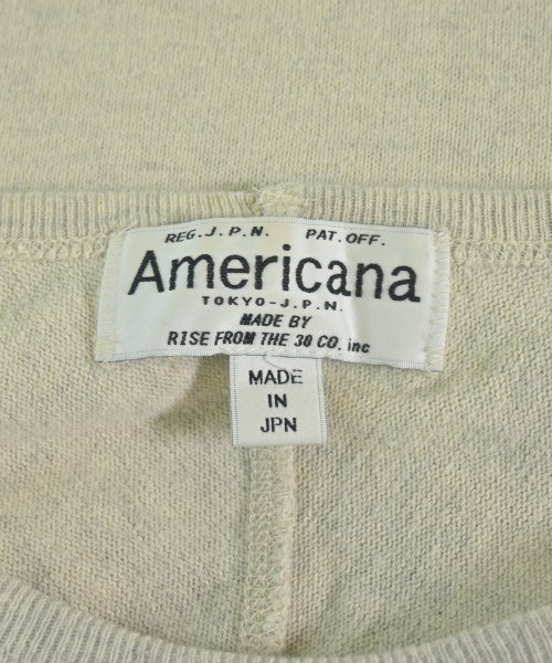 Americana（アメリカーナ）Tシャツ・カットソー グレー サイズ:F レディース/2200631469049