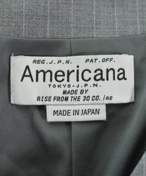 Americana（アメリカーナ）ベスト グレー サイズ:-(M位) レディース/2200621131055