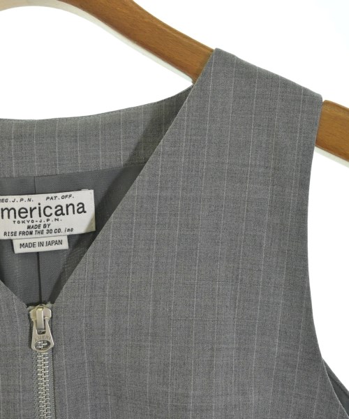 Americana（アメリカーナ）ベスト グレー サイズ:-(M位) レディース/2200621131055
