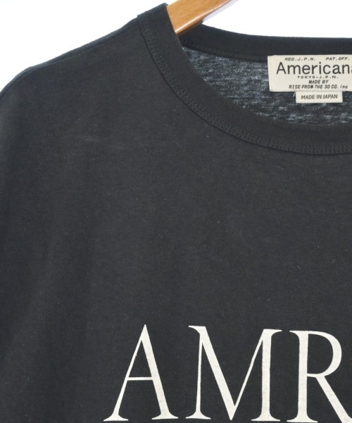 Americana（アメリカーナ）Tシャツ・カットソー 黒 サイズ:F レディース/2200629374096