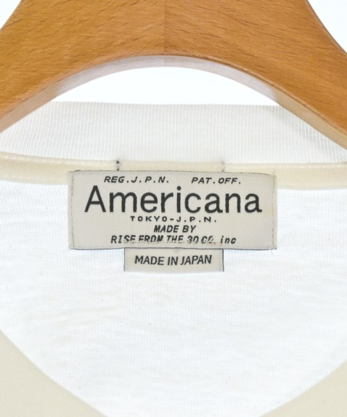 Americana（アメリカーナ）Tシャツ・カットソー 白 サイズ:F レディース/2200629374133