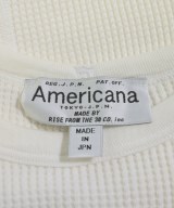 Americana（アメリカーナ）Tシャツ・カットソー 白 サイズ:F レディース/2200618020072