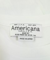 Americana（アメリカーナ）Tシャツ・カットソー 白 サイズ:F レディース/2200610367021