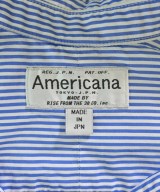 Americana（アメリカーナ）シャツワンピース 青 サイズ:F レディース/2200606670036