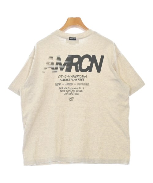 Americana（アメリカーナ）Tシャツ・カットソー ベージュ サイズ:-(M位) レディース/2200607135190