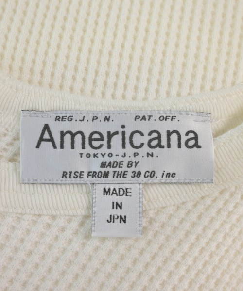 Americana（アメリカーナ）Tシャツ・カットソー 白 サイズ:-(M位) レディース/2200610988035