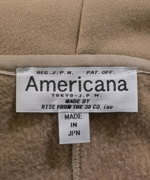 Americana（アメリカーナ）パーカー ベージュ サイズ:F レディース/2200610689017