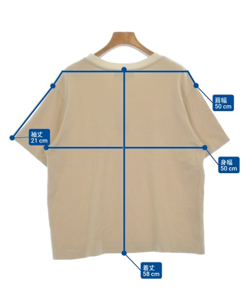Americana（アメリカーナ）Tシャツ・カットソー ベージュ サイズ:F レディース/2200614699364