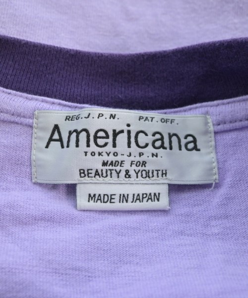 Americana（アメリカーナ）Tシャツ・カットソー 紫 サイズ:F レディース/2200614699371