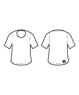 Americana（アメリカーナ）Tシャツ・カットソー 紫 サイズ:F レディース/2200614699371