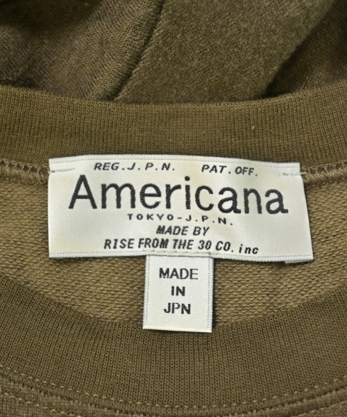 Americana（アメリカーナ）ワンピース カーキ サイズ:F レディース/2200590842112