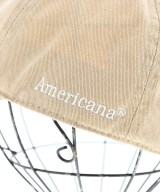 Americana（アメリカーナ）キャップ ベージュ サイズ:- レディース/2200606036122