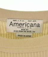 Americana（アメリカーナ）Tシャツ・カットソー ベージュ サイズ:F レディース/2200600849186