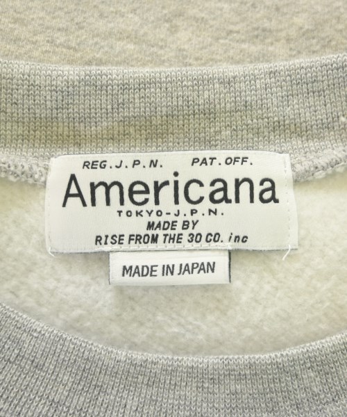 Americana（アメリカーナ）スウェット グレー サイズ:F レディース/2200605454019