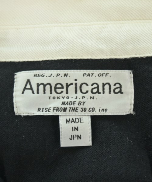 Americana（アメリカーナ）ポロシャツ 黒 サイズ:-(M位) レディース/2200668328067
