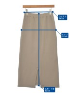 Americana（アメリカーナ）ロング・マキシ丈スカート ベージュ サイズ:M レディース/2200671080044