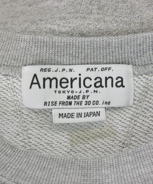Americana（アメリカーナ）スウェット グレー サイズ:F レディース/2200674375055