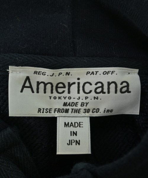 Americana（アメリカーナ）パーカー 紺 サイズ:F レディース/2200674375086