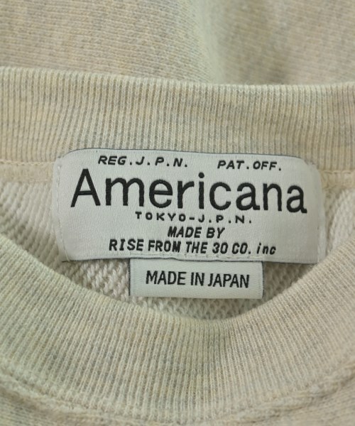 Americana（アメリカーナ）スウェット ベージュ サイズ:-(M位) レディース/2200674375093