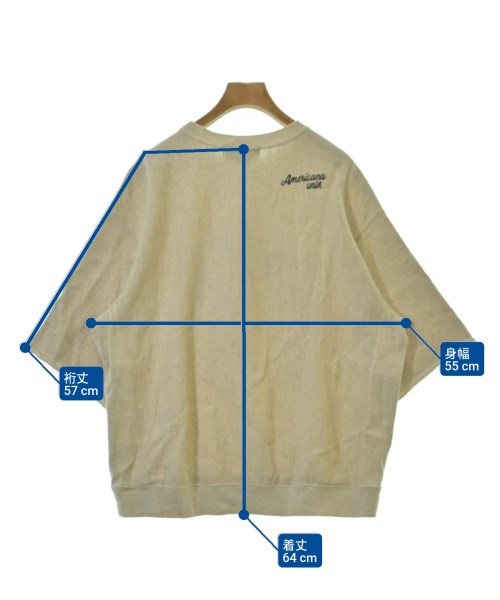 Americana（アメリカーナ）スウェット ベージュ サイズ:-(M位) レディース/2200674375093