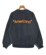 Americana（アメリカーナ）スウェット 黒 サイズ:F レディース/2200674375109