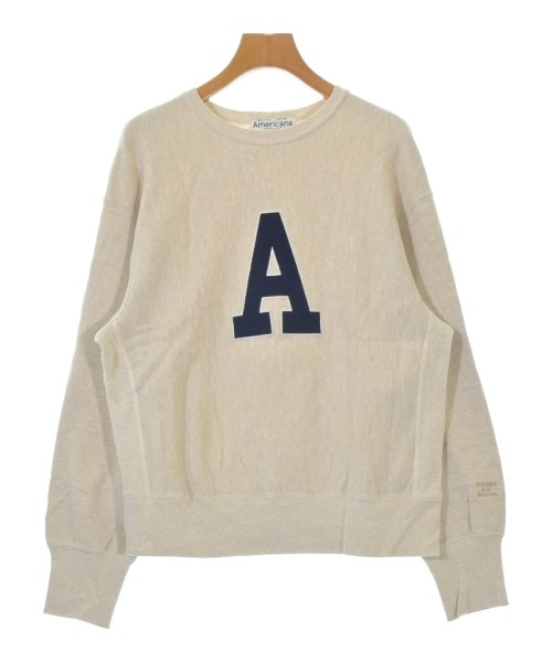 Americana(アメリカーナ)スウェット ベージュ サイズ:L/2200674375116