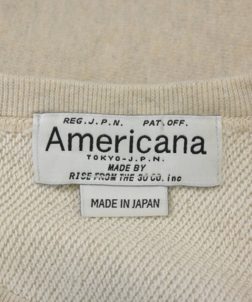 Americana（アメリカーナ）スウェット ベージュ サイズ:L レディース/2200674375116