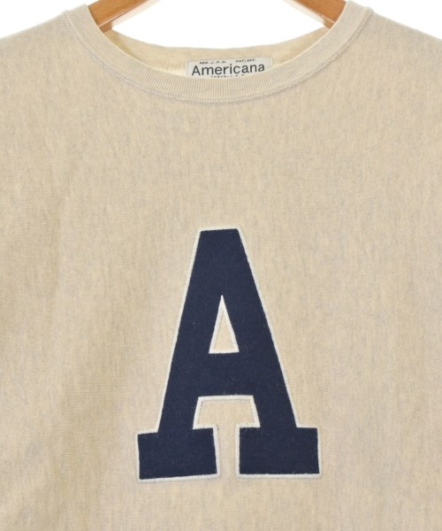 Americana（アメリカーナ）スウェット ベージュ サイズ:L レディース/2200674375116