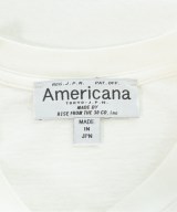 Americana（アメリカーナ）Tシャツ・カットソー 白 サイズ:F レディース/2200674375161