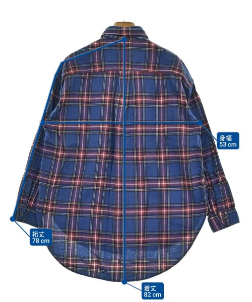 Americana（アメリカーナ）ブラウス 青 サイズ:F レディース/2200674375215