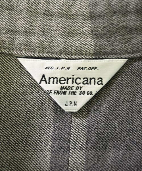 Americana（アメリカーナ）ブラウス 黒 サイズ:F レディース/2200674375222