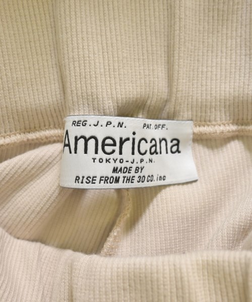 Americana（アメリカーナ）スウェットパンツ ベージュ サイズ:36(S位) レディース/2200669728095
