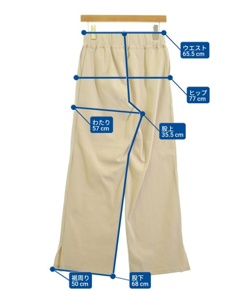 Americana（アメリカーナ）スウェットパンツ ベージュ サイズ:36(S位) レディース/2200669728095