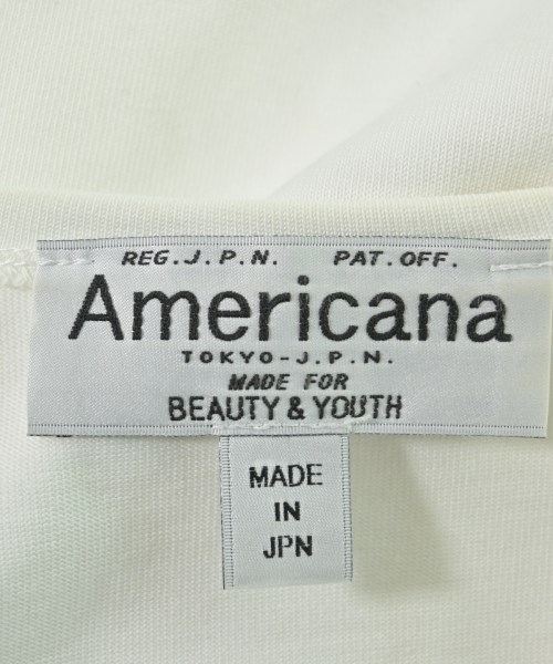 Americana（アメリカーナ）Tシャツ・カットソー 白 サイズ:F レディース/2200673961068