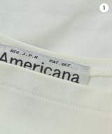 Americana（アメリカーナ）Tシャツ・カットソー 白 サイズ:F レディース/2200673961068