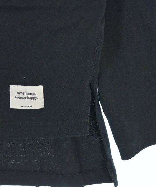 Americana（アメリカーナ）Tシャツ・カットソー 黒 サイズ:F レディース/2200679191018
