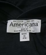 Americana（アメリカーナ）Tシャツ・カットソー 黒 サイズ:F レディース/2200679191018