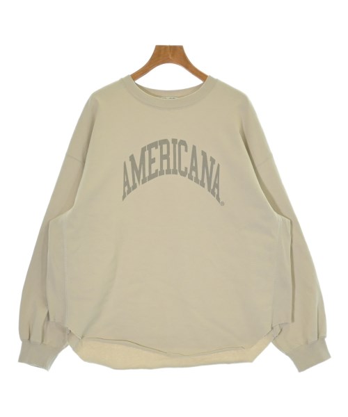Americana(アメリカーナ)Tシャツ・カットソー ベージュ サイズ:F/2200664282127