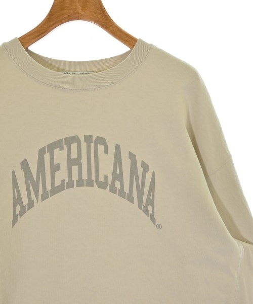 Americana（アメリカーナ）Tシャツ・カットソー ベージュ サイズ:F レディース/2200664282127