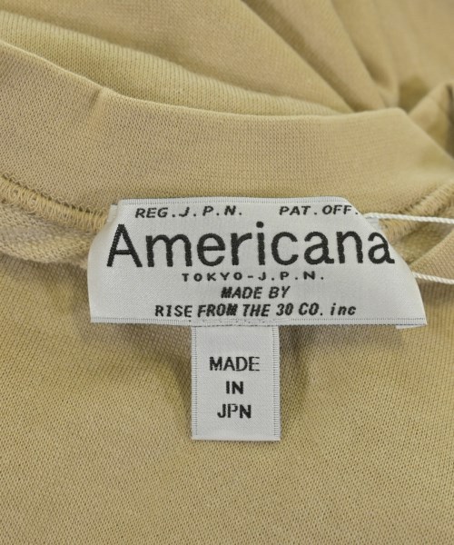 Americana（アメリカーナ）ワンピース ベージュ サイズ:F レディース/2200679919018