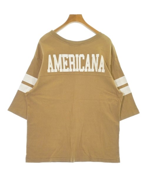 Americana（アメリカーナ）Tシャツ・カットソー 茶 サイズ:F レディース/2200680781123
