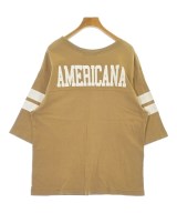Americana（アメリカーナ）Tシャツ・カットソー 茶 サイズ:F レディース/2200680781123