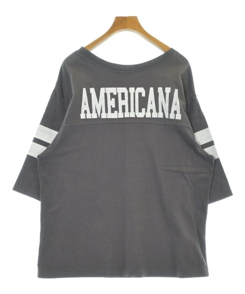 Americana（アメリカーナ）Tシャツ・カットソー グレー サイズ:F レディース/2200680781130