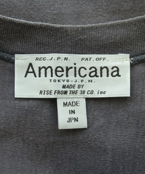 Americana（アメリカーナ）Tシャツ・カットソー グレー サイズ:F レディース/2200680781130