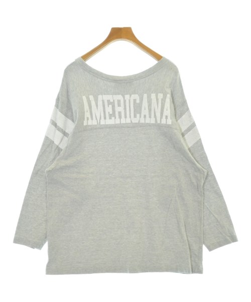 Americana（アメリカーナ）Tシャツ・カットソー グレー サイズ:F レディース/2200680781178