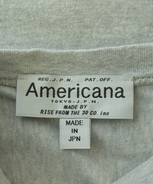 Americana（アメリカーナ）Tシャツ・カットソー グレー サイズ:F レディース/2200680781178